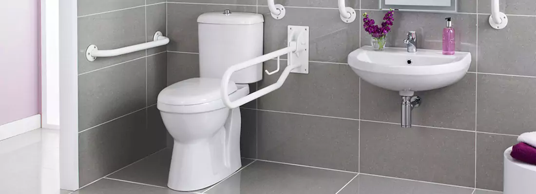 Modern Handicap Bathroom Solutions with Safety Features in Delray Beach, FL